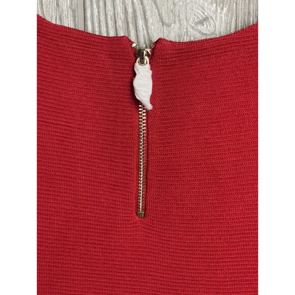 Basler Short Sleeve Dress Top Style Seabreeze in‎ Red Size 20 NWT - Picture 12 of 12